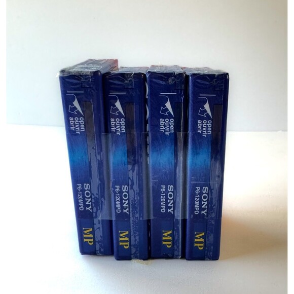 Sony Video 8 Videocassette Blank Tape Lot Of 2 Tapes Sealed New - Picture 4 of 4